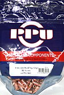 50 Stück PPU | PrviPartizan Geschosse #B-424 | .323 / 8 MM - 124grs / 8,0g FMJ BT Vollmantel MATCH