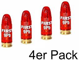 4er 9 Para, 9 Parabellum, 9 Luger, 9x19mm Pufferpatronen!!! ->TOP Angebot!!!<-
