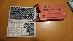 Vorderlader-Matchgeschosse cal 44 Haendler-Nattermann
