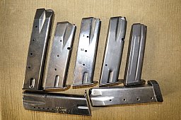 Konvolut ( 7 Stück) gebrauchte Magazine für Pistolen divers
