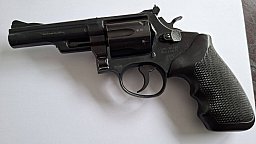 ERMA-Werke Revolver Mod. EGR 77 PTB233 9mm Made in W.-Germany - Gummigriffschalen Lauflänge 4 Zoll