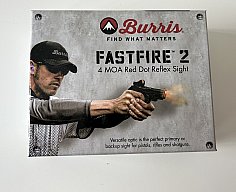 Burris FastFire 2 – 4 MOA Leuchtpunktvisier inkl. original HK-Montageplatte für SFP9 OR – unbenutzt