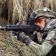 SL 8 / G 36 Tragebügel mit Visiereinrichtung neuer Art der Bundeswehr