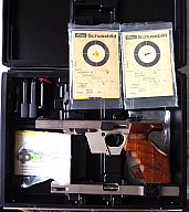 Walther GSP Kaliber .32 S&W WC mit Wechselsystem .22 lr. im original Koffer