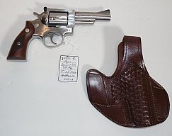 Revolver, Ruger, Security Six, .357 Mag, 4", STS, Holster