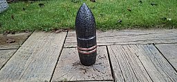 DEKO Pz.Gr aus Panzer T34/85 -1944- 85 mmRussische - ORIGINAL WW 2