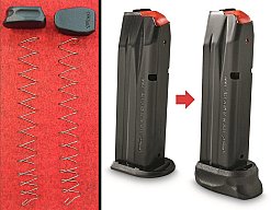 Walther PPQ verlängerte Magazinschuhe und Federn