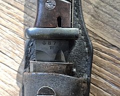 Bajonett 84/98 nummerngleich