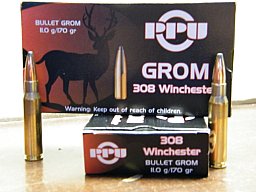 .308win/170 grs. Grom PPU A-379 100 stk. # SSZ Berka
