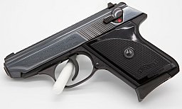 Walther TPH, Kaliber 6,35 mm Browning – frühe Ulmer Fertigung, Beschuss 1972