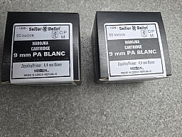 100 Stück extrem starke Patronen 9mm Pistole