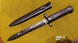 Carcano Bajonett M38, zweite Ausführung, Italien