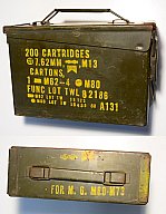 US Munitionskiste Vietnamkrieg, cal. 7,62 mm