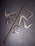 Konvolut 2 Sammlung Teile Lee Enfiel MK4 ? (MP40 38 P08 MG34 42) unbekannt Dachbodenfund