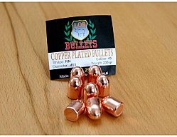 LOS .45 45 ACP (Dia:.451) 230gr RN Rundkopf (VPE: 250 Stk.)