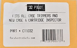 Forster/Bonanza Pilot .32 (8mm) Part CT1032