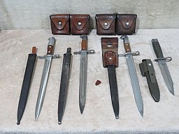 4 Schweizer Bajonette