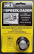 H.K.S. 568-A Speedloader/Jetloader .38Sp./.357Mag. für S.&W.586,686,581,681, Ruger GP-100, NEU