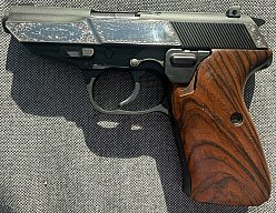 Pistole Walther P5 mit Gravur, 9mm Luger