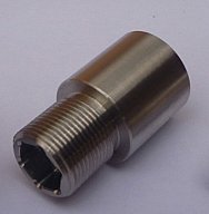 Adapter Schalldämpfer 5/8“x24 5/8x24 5/8“-24 auf M15x1 15x1