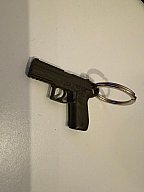 Miniatur-Pistolen-Schlüsselanhänger – SIG Sauer P320 – Maßstab 1:4