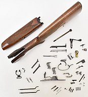 Freie Ersatzteile & Schaftset zur FRANCHI " Falconet " Bockflinte / BDF Kaliber 12/70