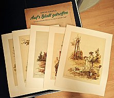 Heinz Geilfus- 16 Humoristische Blätter von Jägern und der Jagd "SELTEN!"