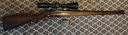Krico Stutzen. 222 Remington mit Zielfernrohr