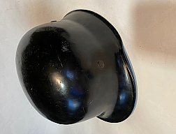 WH Infantrie Feuerwehr Stahlhelm mit Futter & Kinnriemen No FW Koppel Bajonett 