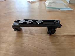 Blaser Sattelmontage für Zeiss Schiene, Henneberger, defekt