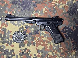 Ruger Luftpistole Mark IV Schwarz (Büniert) 4,5 Diabolo