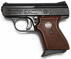 SM Rhöner Mod. 15 – 8mm Knall – PTB 83/2 – Made in W. Germany – Sammler