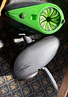 Dye LT-R elektronischer Hopper plus Valken V-Lite Loader Paintball Sparset