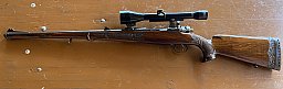 Erfurt 98er Schilling 9x57 handgefertigter Luxus Linksschaft Stutzen Hertel & Reuss