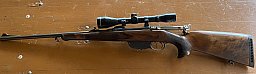 Steyr M95 8x56R handgefertigter Luxus Linksschaft 6x42