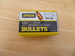 Speer Geschosse 8mm .323 150grs Hot-Cor