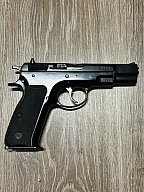 Halbautomatische Pistole CZ , Mod 75, Kal. 9mm Luger