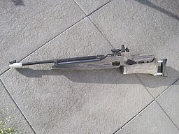 Matchluftgewehr WALTHER LGM - 2 - RECHTS mit einst.Ringkorn- TOP