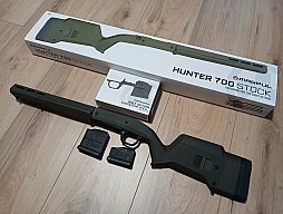 Schaft Magpull Hunter 700 Oliv inkl. Magazinkit für Rem 700 SA
