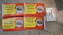 Munition Konvolut 7,62x54R Mosin Nagant Patronen Sport Ordonnanz