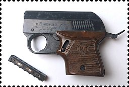 Vintage Roehm RG3 Gaspistole Signalpistole frühe Ptb 33