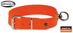 BIO-THANE Schweißhalsung m. Schnallverschluß 55cm Halsumfang | reißfest 450kg, langlebig, wie Leder!