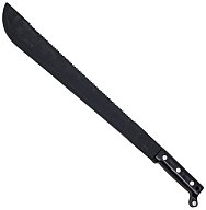 Militärmachete 45,5 / 58cm - mit Säge und Klingenschärfer + Plastikscheide
