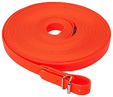 1 x Biothane Schweißriemen 19mm ORANGE 10m lang, reißfest bis 450kg! flexibel & leicht, nur 0,61kg