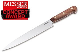 1 x BÖKER Kochmesser Schinkenmesser Cottage-Craft 22cm Klinge C27 Stahl | Pflaumenhoz Griff #130498