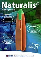 50 Stück LAPUA NATURALIS Bleifrei Deformation Jagd Geschoss | .264 6,5MM | 9,1g 140gr N563 lead-free