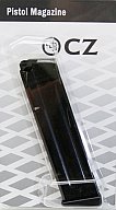 1 x Original 20-Schuss Magazin CZ TS Tactical Sports SILVER / DEEP BRONZE | schwarzer Magazinboden