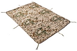 Poncho Liner – Steppdecke – BW Tropentarn (helles Flecktarn / Punkttarn) - 210x150cm + Packsack
