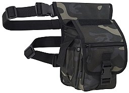 Hüfttasche mit Oberschenkel-Befestigung "Side Kick Bag" - Dark Camouflage