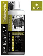 AttraTec No.1 Suhlengold | 1kg natürliches pflanzliches Lockmittel für ROT und SCHWARZWILD > ca. 20x